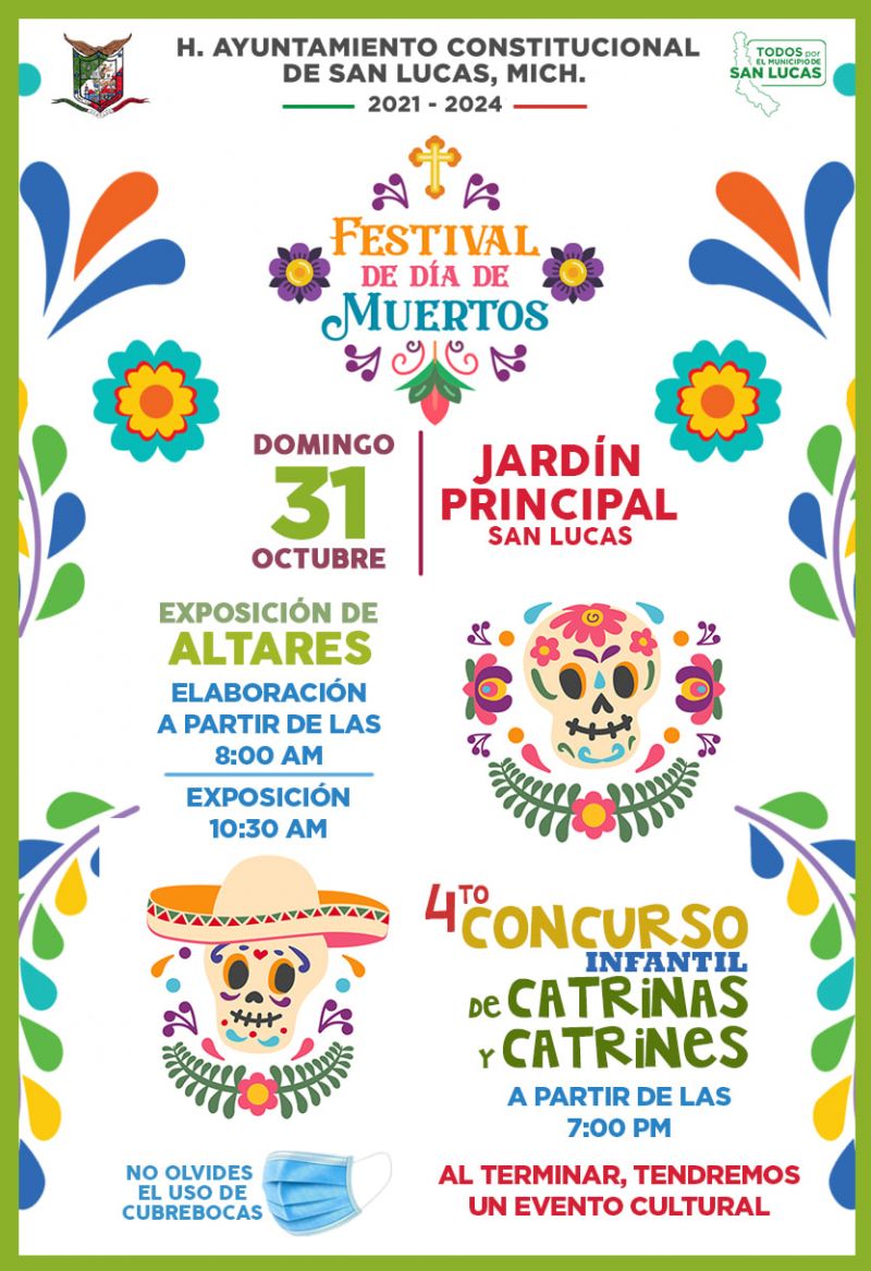 FESTIVAL DE DIA DE MUERTOS
